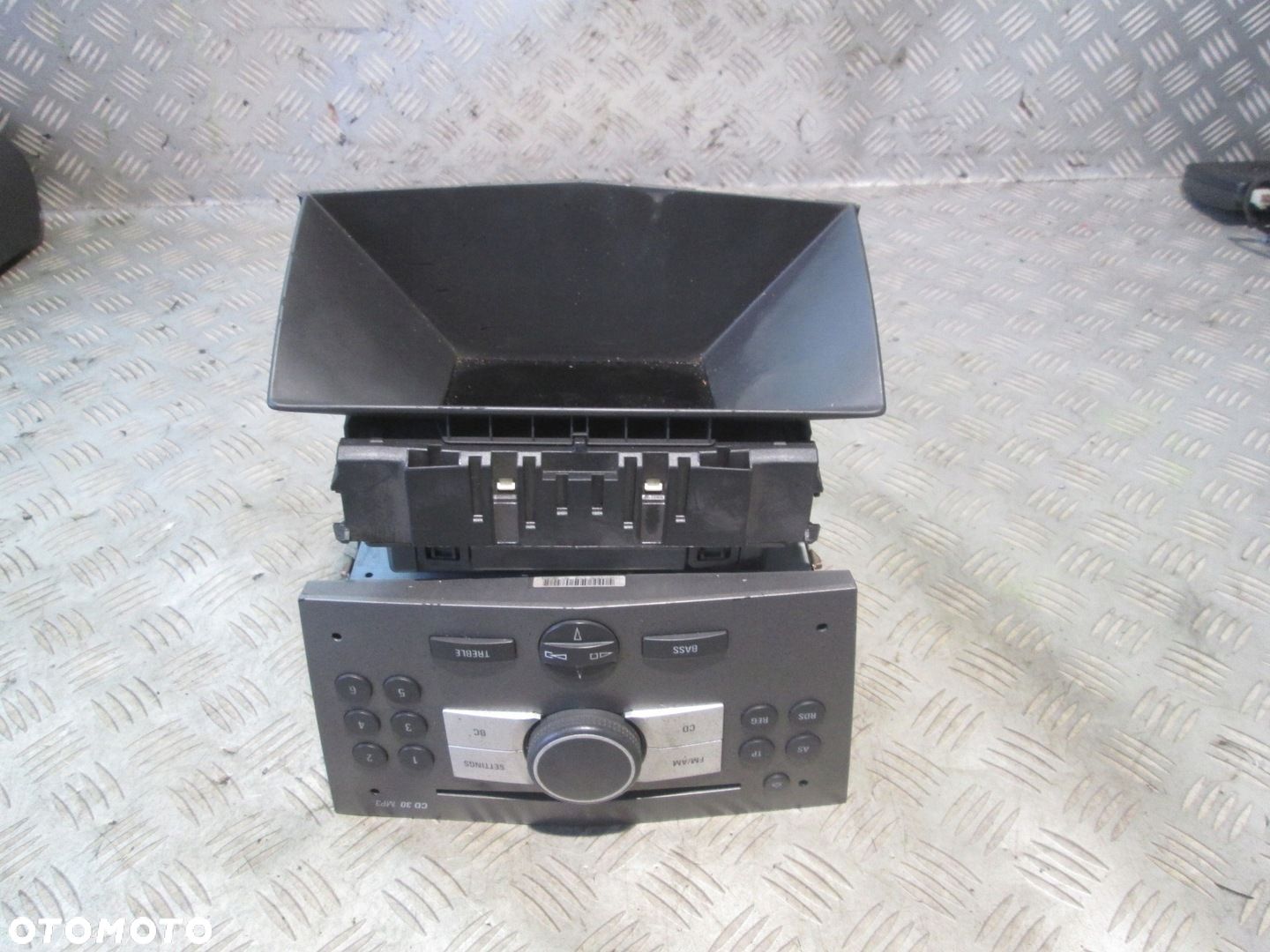 RADIO CD 30 13154304  WYŚWIETLACZ 13208089 OPEL ASTRA H III - 1