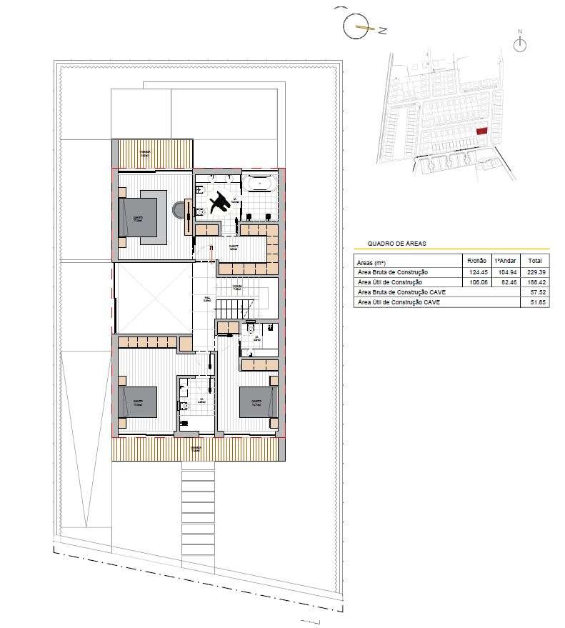 Alma de Faro - Terreno - Moradia T4 c/ projeto de Arquit. e Espec.-7