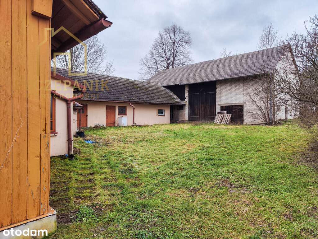 Urokliwy dom drewniany ze stodołą i działką 27 a - Pełny obrazek: 4/20