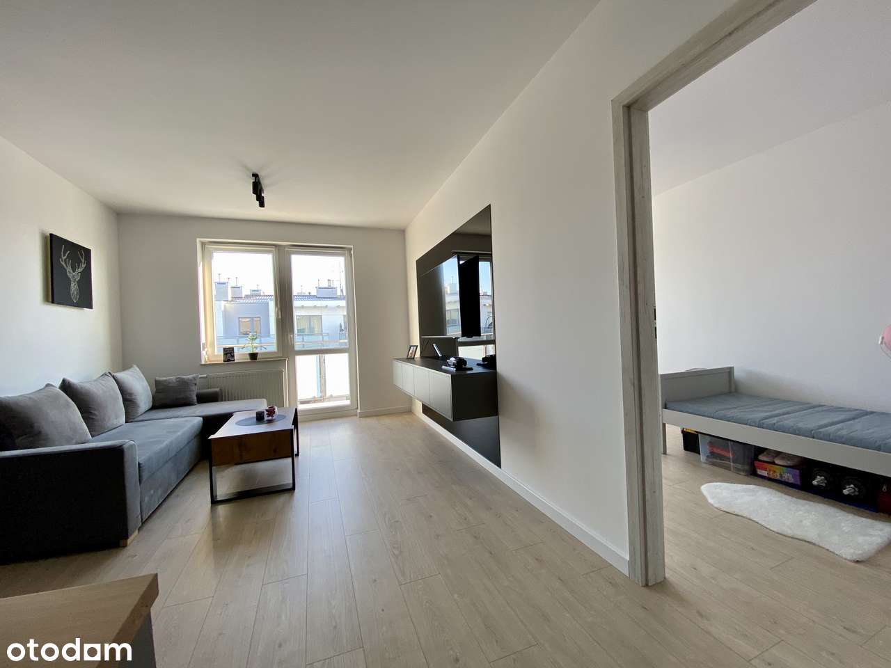 2 pokoje | Młody Straszyn|  duży balkon-3