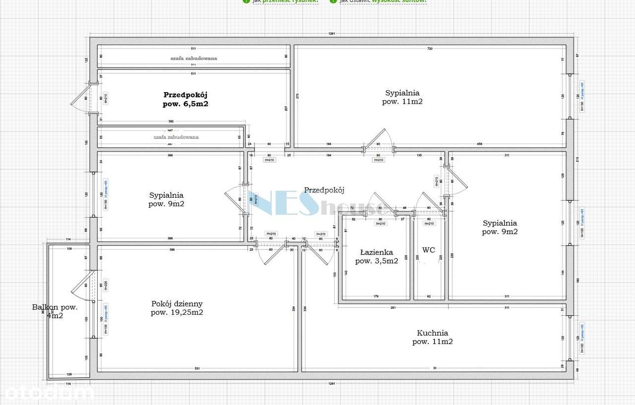 4 pokoje | po kapitalnym remoncie | Balkon | Wind-13