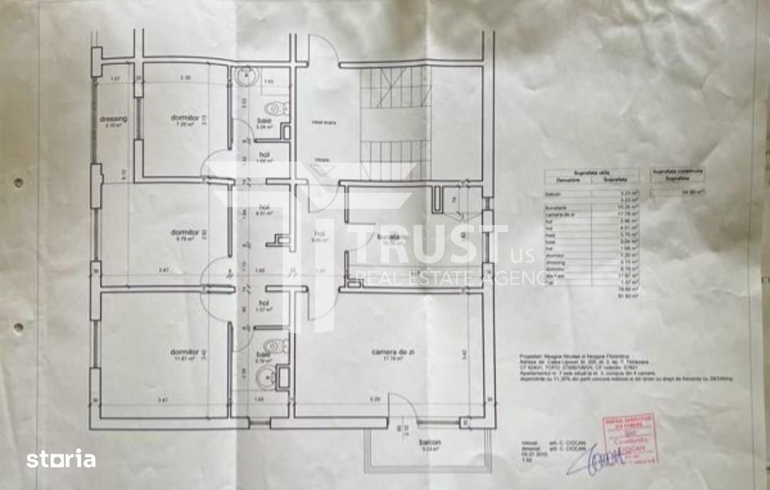 Aprtament 4 Camere | Zona Lipovei | Centrala Proprie