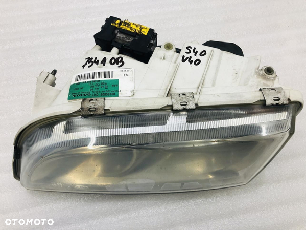 LAMPA LEWY PRZÓD XENON VOLVO V40 1AG008341-01 EU - 2