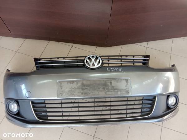 VW touran caddy life 2010- zderzak przedni lakier kod  LD7R spryski - 1