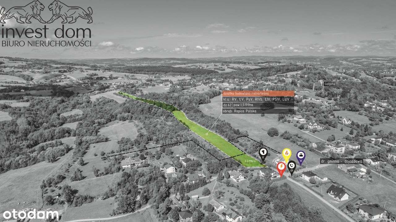 ..wymarzona działka w Ropicy Polskiej !!!-1