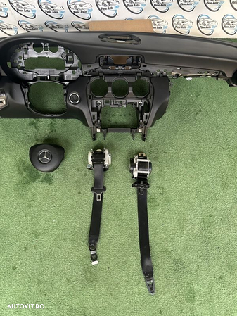 Plansa de bord completa airbag centuri Mercedes C class W205 - 3