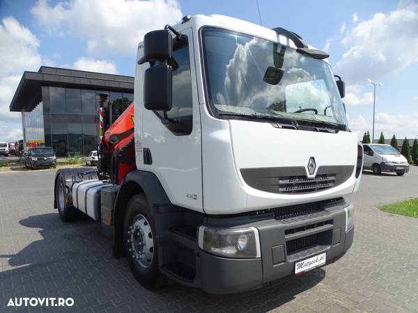 Renault PREMIUM 430 / MANUAL / EURO 5  + MACARA PALFINGER PK 14002 / RADIO COMMANDE / - 18