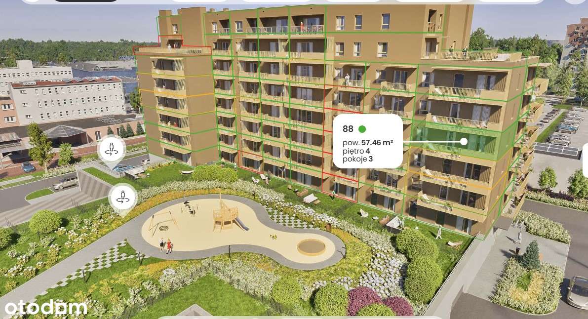 W BONUSIE GARAŻ PODZIEMNY - 0 ZŁ/ Okolice Manufaktury/ Duży Balkon-10m-1