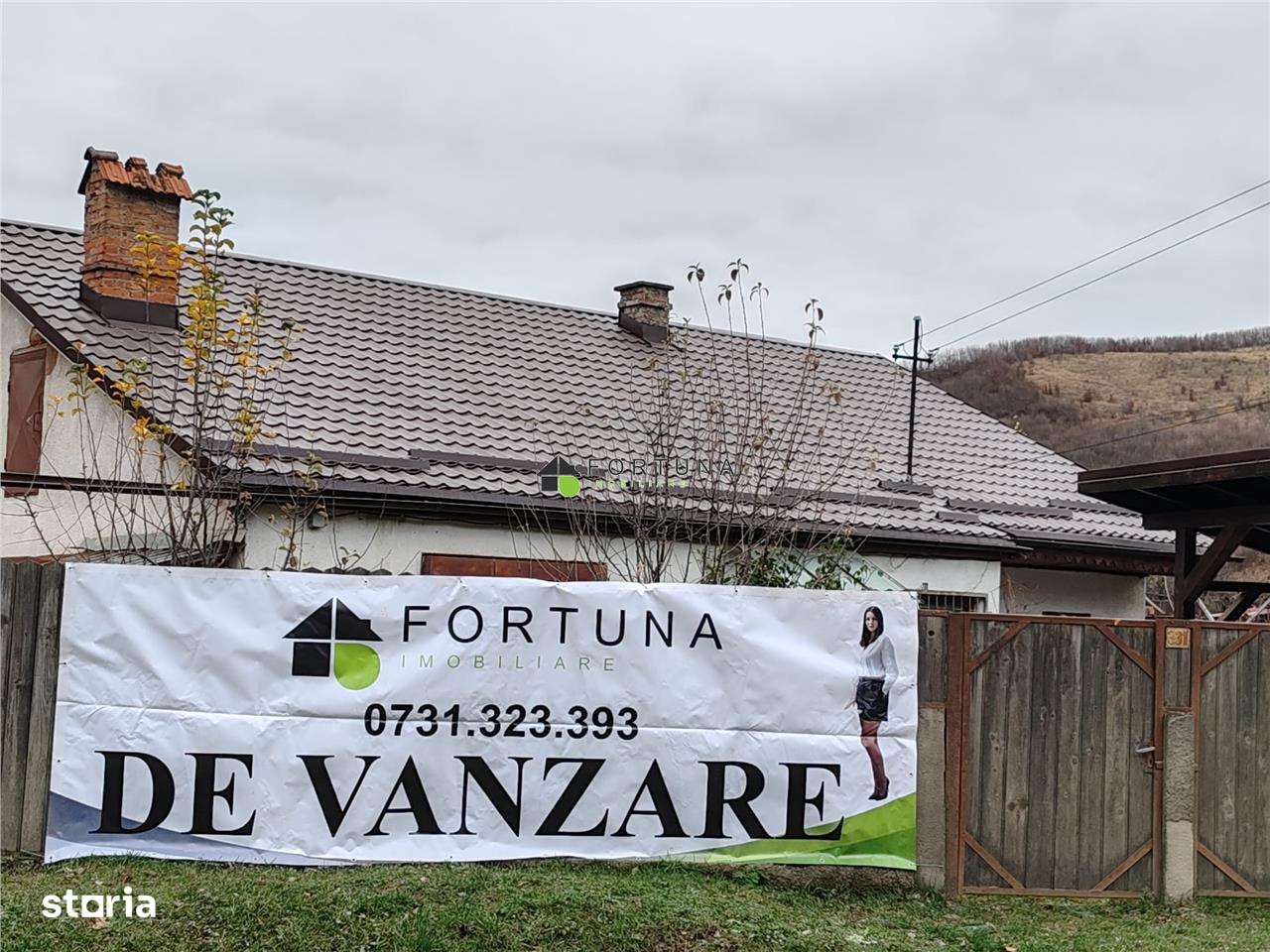 Casa , singur in curte la intrarea in ZIZIN-12