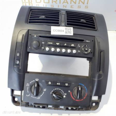 Consolă Centrală +Radio cd+Panou Control clima Peugeot 207 2006-2015| a1079302 | 96643697 | | - 1