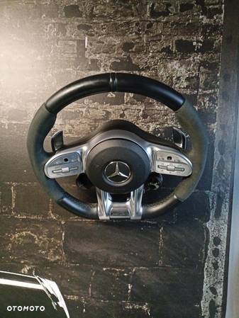 Kierownica Mercedes AMG Lift Skóra C63 E63 A45 S63 - 3