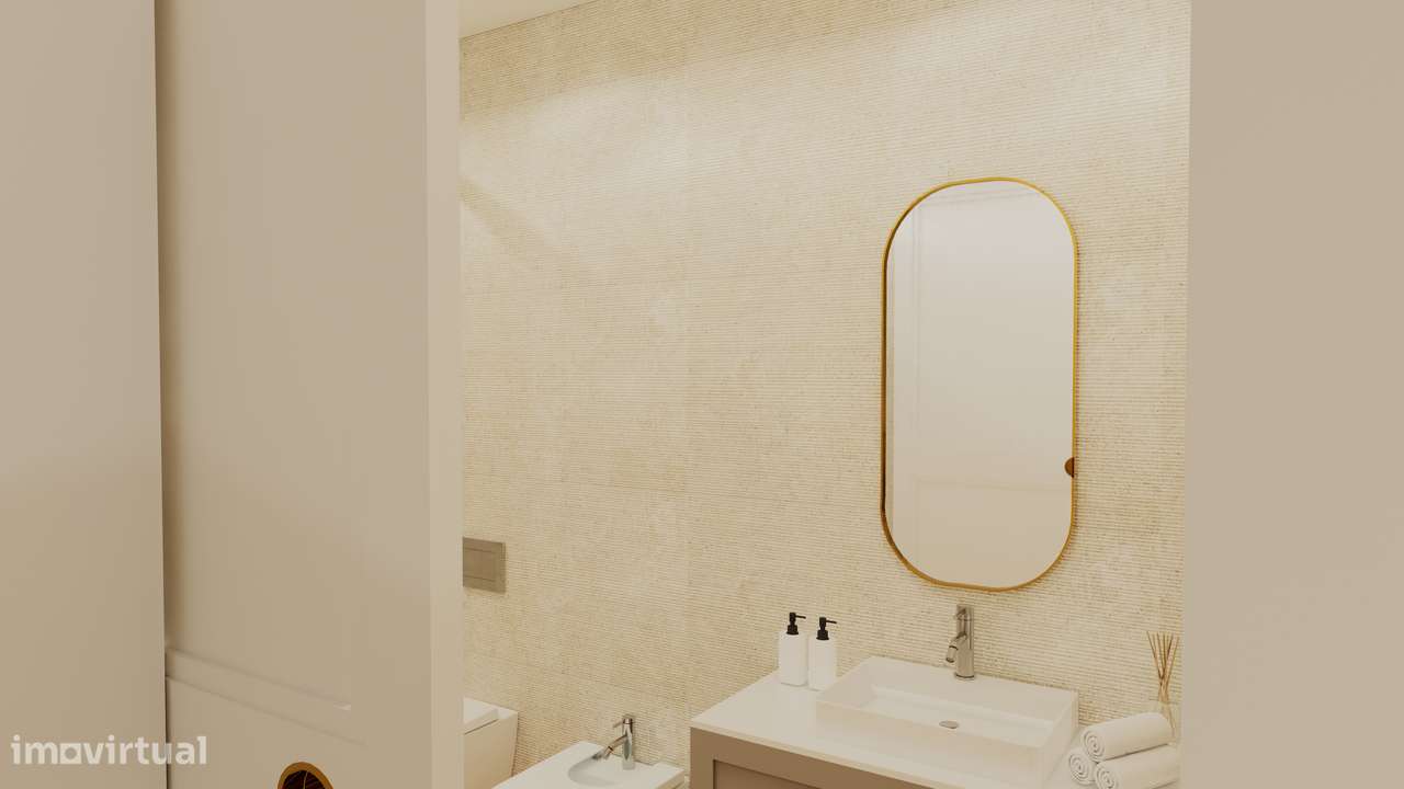 APARTAMENTO T1 NOVO NO CORAÇÃO DE SETÚBAL - Grande imagem: 2/11