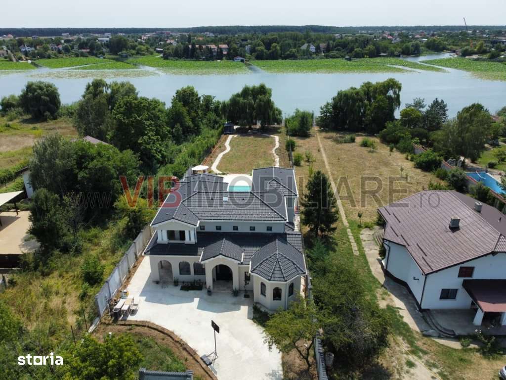 Vila S+P+1E cu piscina si deschidere la lacul Snagov in Izvorani - 202 - Imagine principală: 2/20