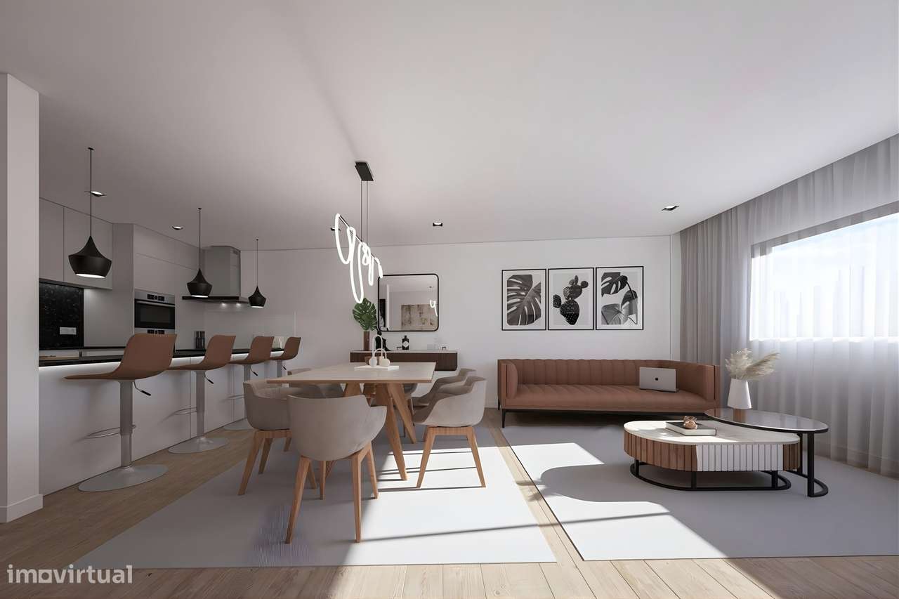 Apartamento T1 de qualidade superior, situado a 5 minutos da praia-8