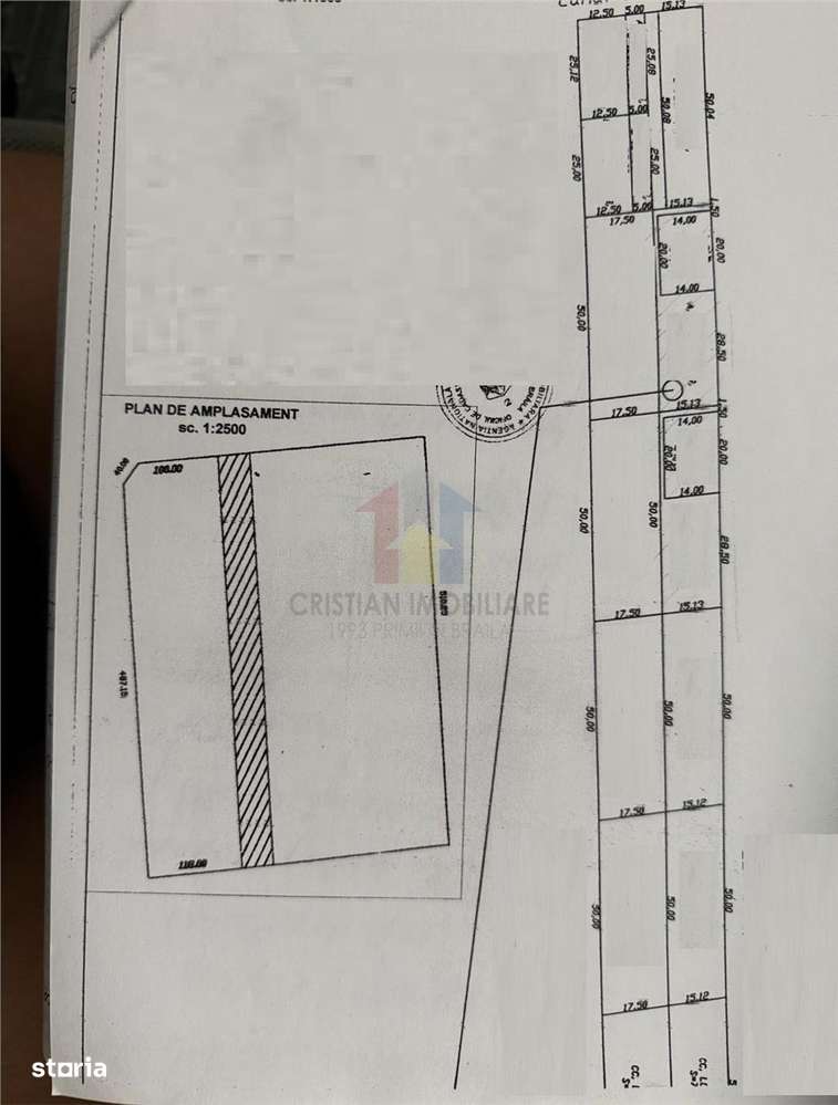 # 50 euromp !Teren Minerva 1470 mp, latime 97m, posibilitati utilitati-1