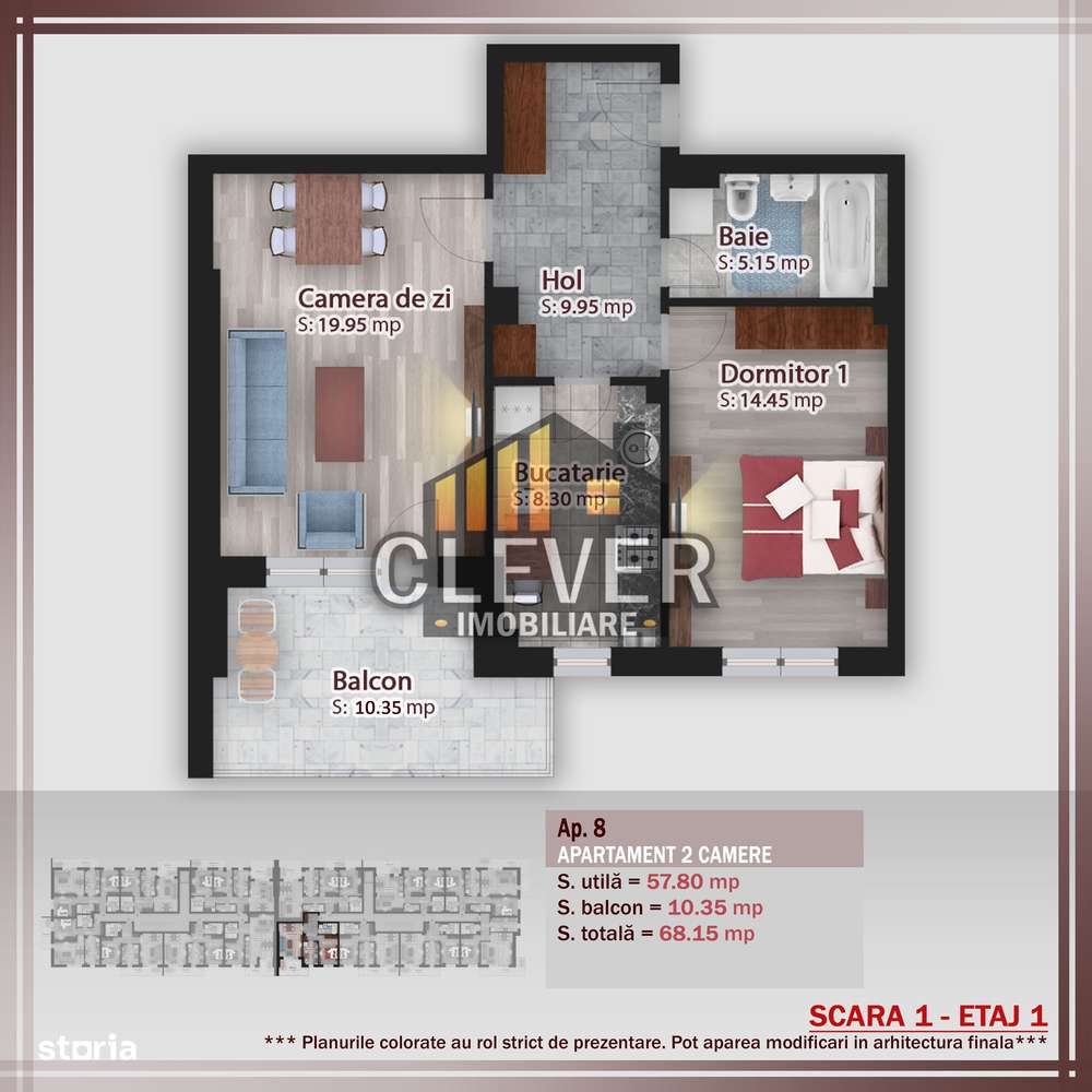 Comision 0-Apartament 2 camere Titan-Pallady-Sector 3 - Imagine principală: 2/13