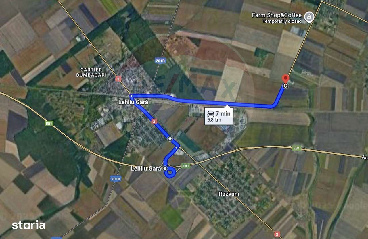 Teren cu potențial de investiție – Lehliu, Lehliu Gară, jud Călărași - Imagine principală: 2/11