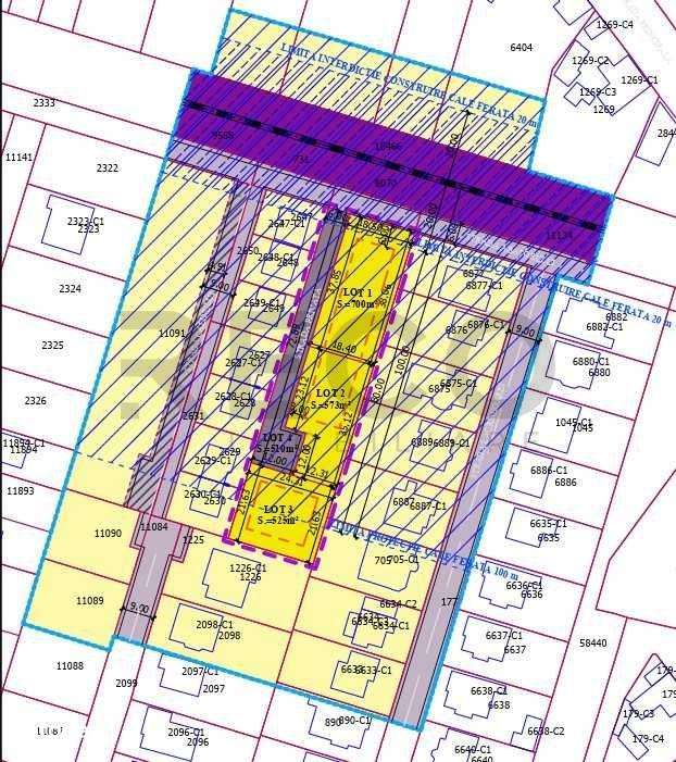 RECO teren intravilan in Santandrei 1608 mp - Imagine principală: 5/5