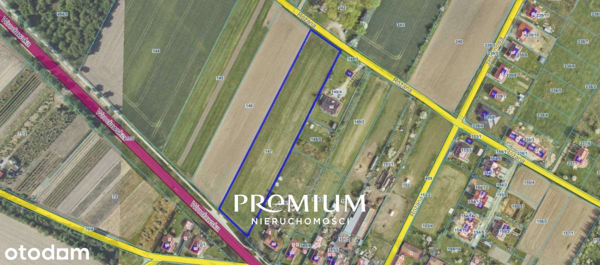 Działka przemysłowo-usługowa Stanowice 82,20 ar - Pełny obrazek: 4/7