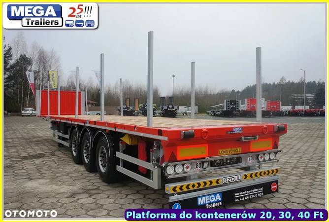 Inny 20, 30, 40 Ft - Kontenerowa z podłogą i ADR MEGA Trailers ! - 11