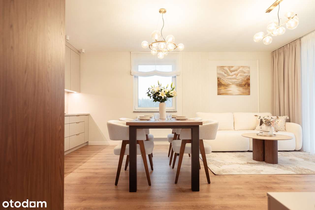 Nowe i umeblowane 4-pokojowe mieszkanie z widokiem na las i garderobą - Pełny obrazek: 4/20