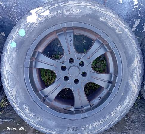 Jantes Nissan Navara D40 Fox OffRoad 255/60 R18 - 5