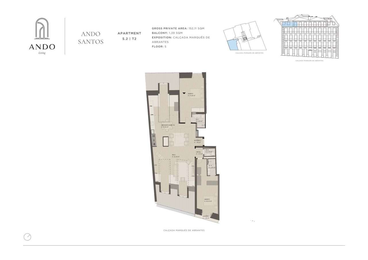Apartamento T2 em Santos-o-Velho | Lisboa-26