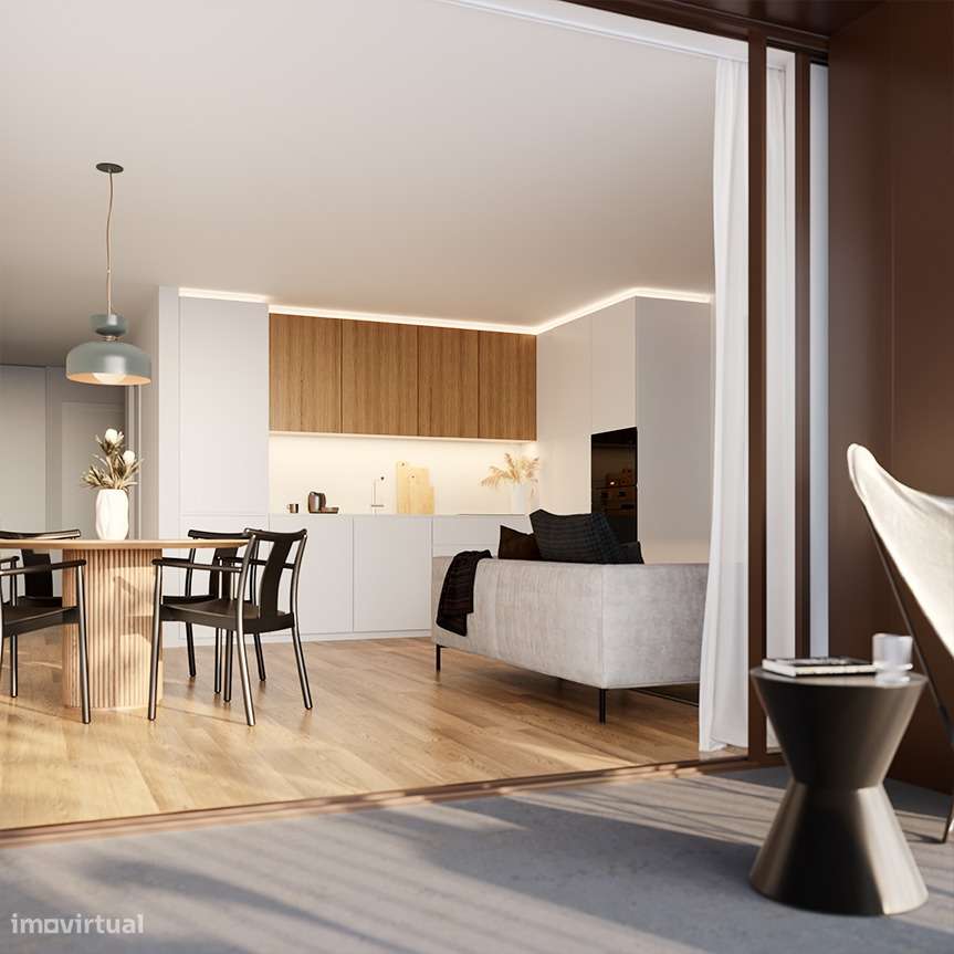 T3 Novo nos Jardins da Arrábida | Varanda + Garagem|Condomínio Premium - Grande imagem: 4/12