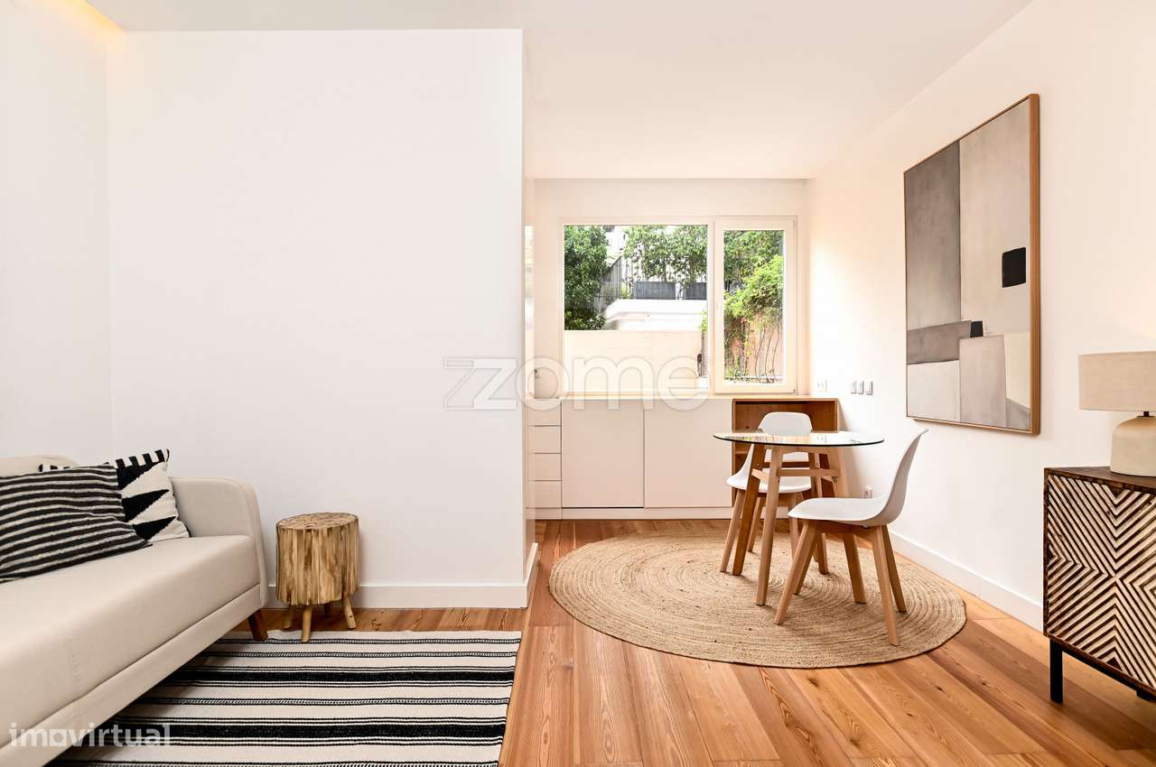 T1 na Lapa mobilado para arrendar - Grande imagem: 3/24