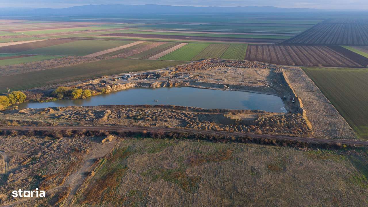 Balastieră în județul Arad cu teren de 12.5 ha - Imagine principală: 4/15