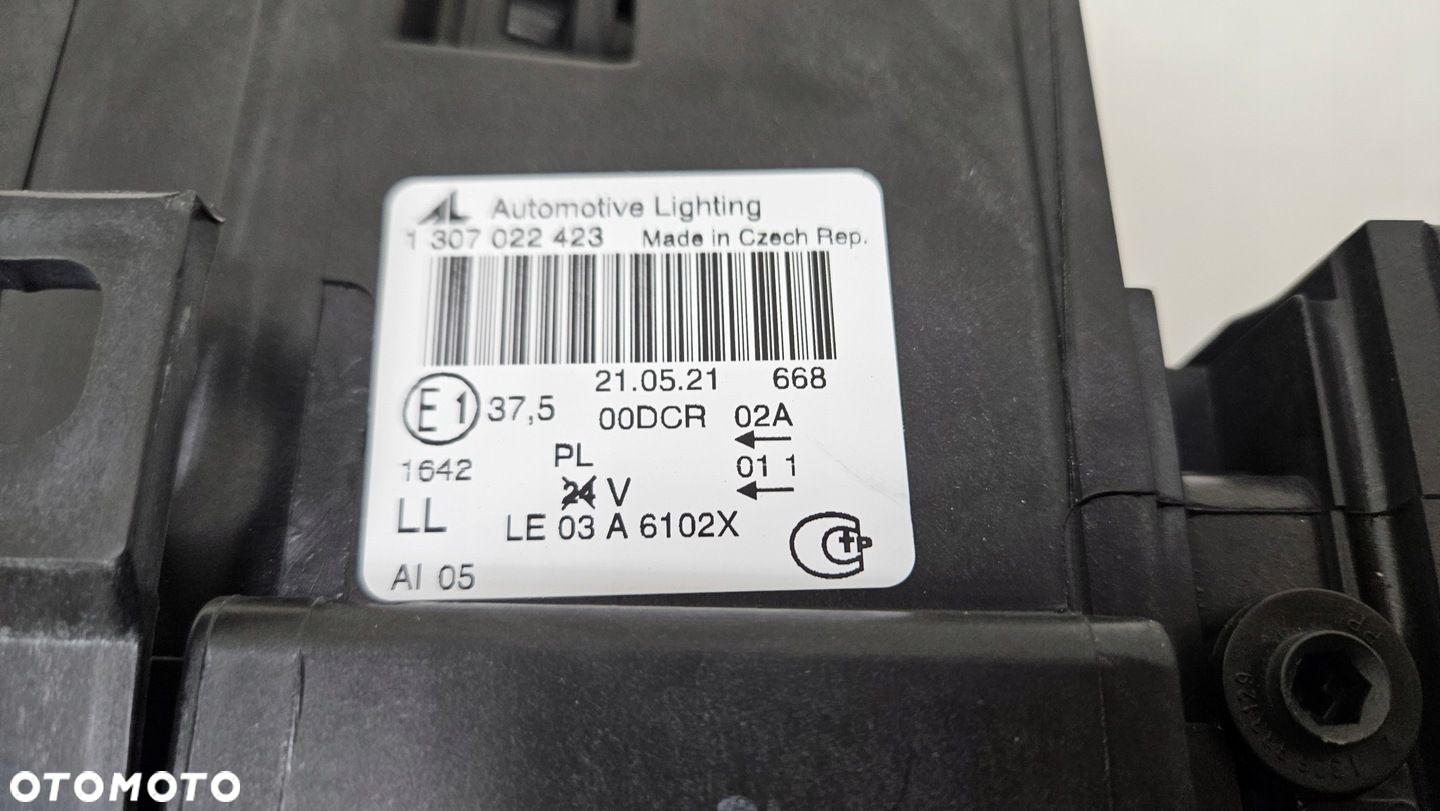 LAMPA PRZÓD PRZEDNIA PRAWA BMW X3 E83 BI-XENON SKRĘTNY LE03A6102X - 8