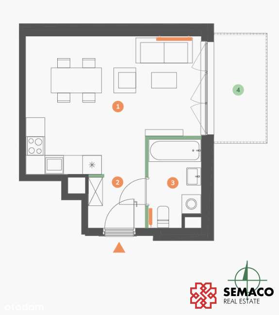 Zabłocie/od dewelopera/kawalerka/tramwaj - Pełny obrazek: 4/7