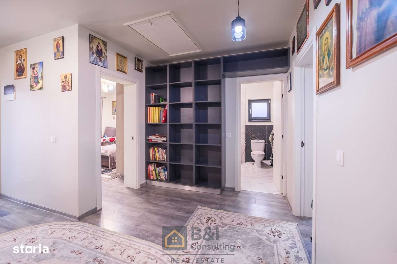 O casă construită responsabil, cu garaj si terasa imensa in Tomesti-13