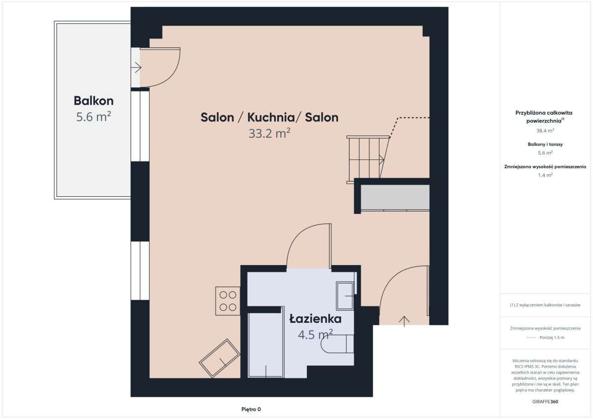 Przestronne, dwupoziomowe z widokiem na zieleń!-18