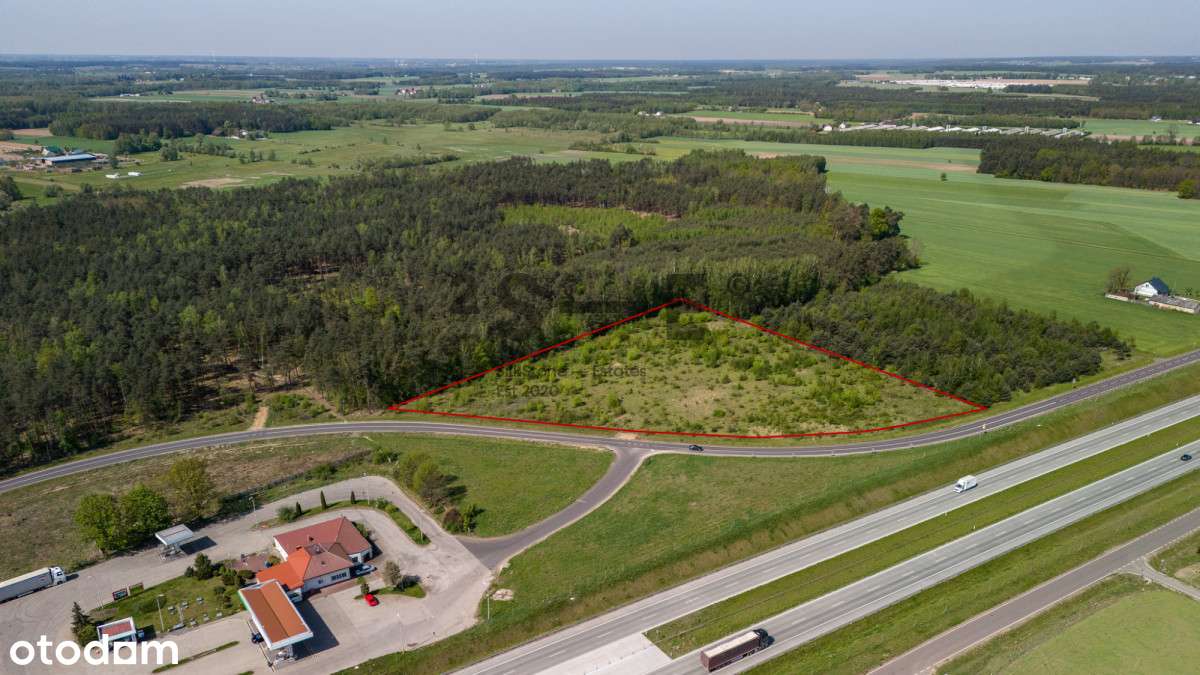 Działka Budowlana Przy S7*Wz Na Budynek Usługowy-5