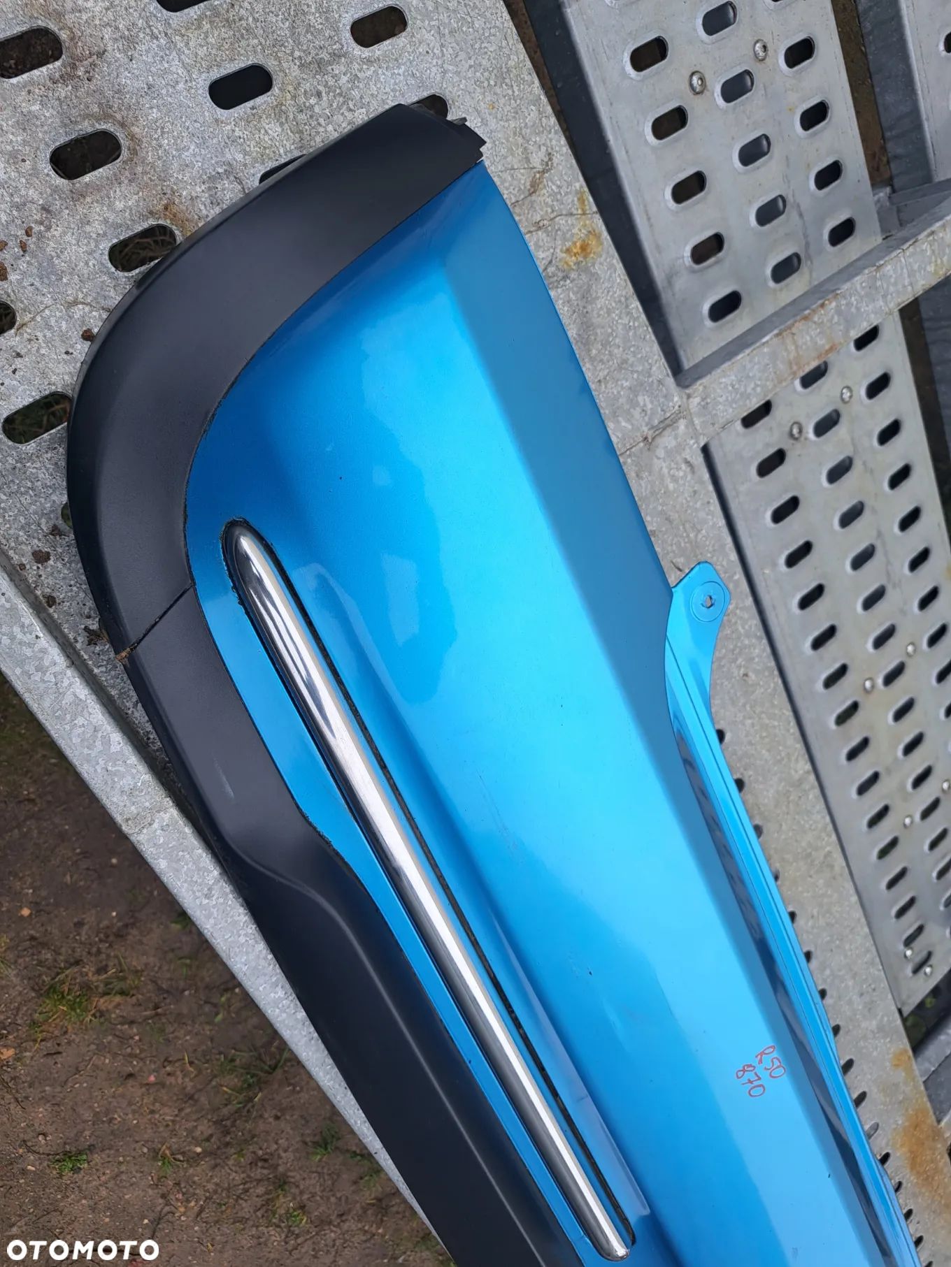 Zderzak tyl Mini Cooper R50   870 Electric blue - 1