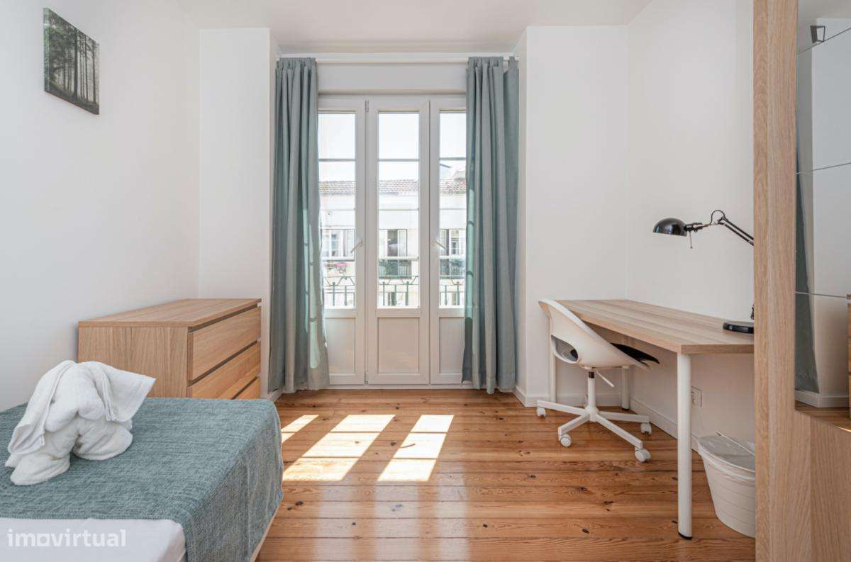 Quarto - localizado em Alcântara Lisbon - Grande imagem: 3/17