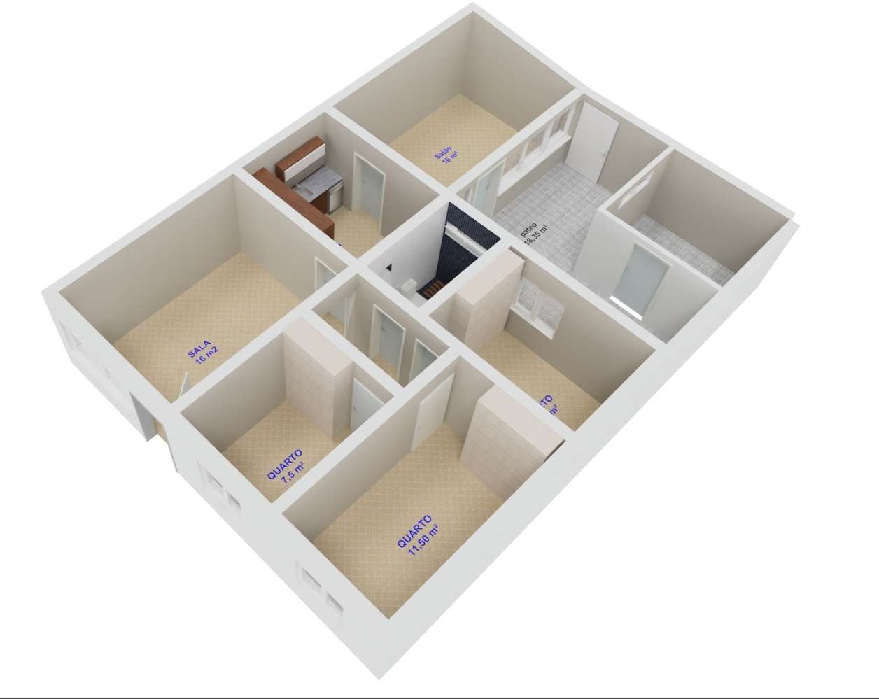 Moradia, 80 m², Silvalde - Grande imagem: 4/15