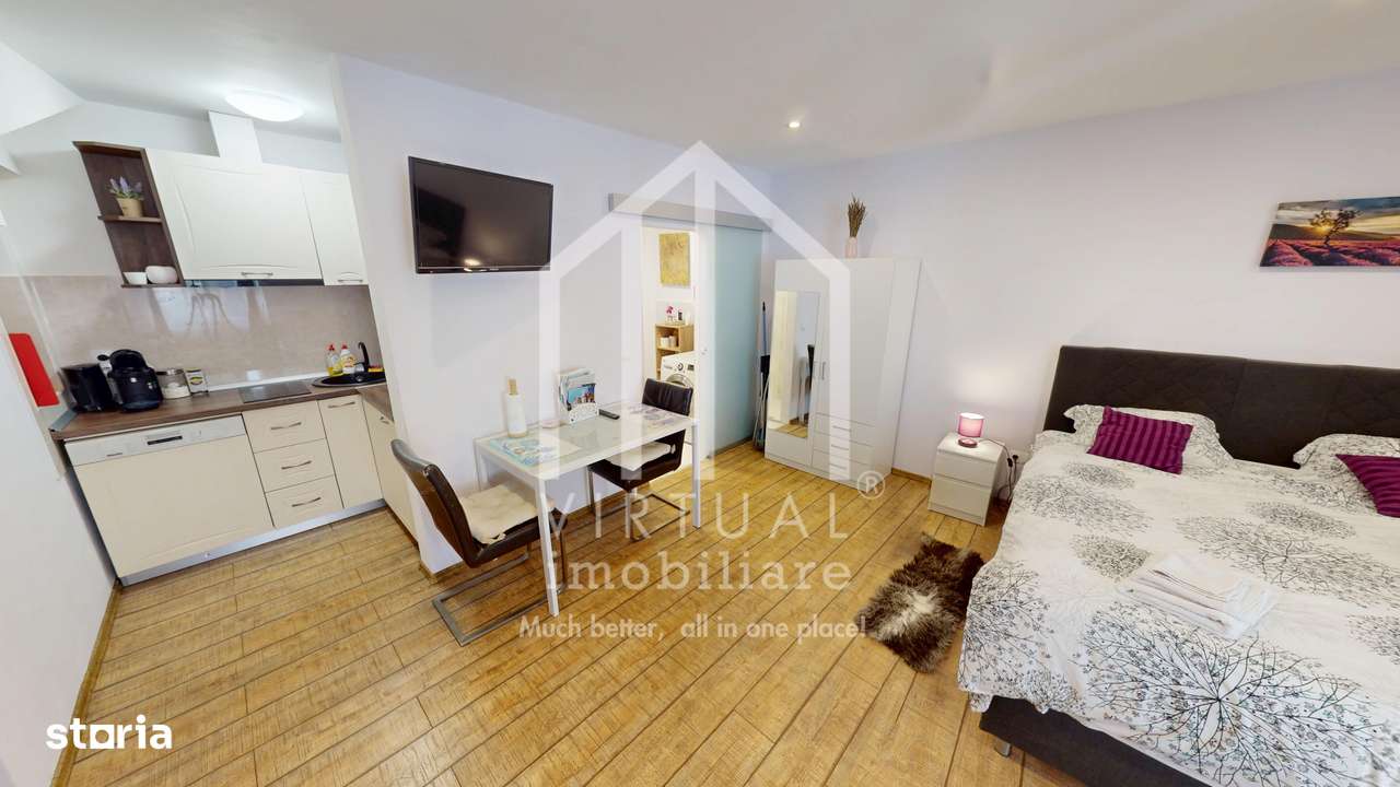 Grasoniera mobilata si utilata, 28mp utili, pretabila regim hotelier - Imagine principală: 4/7