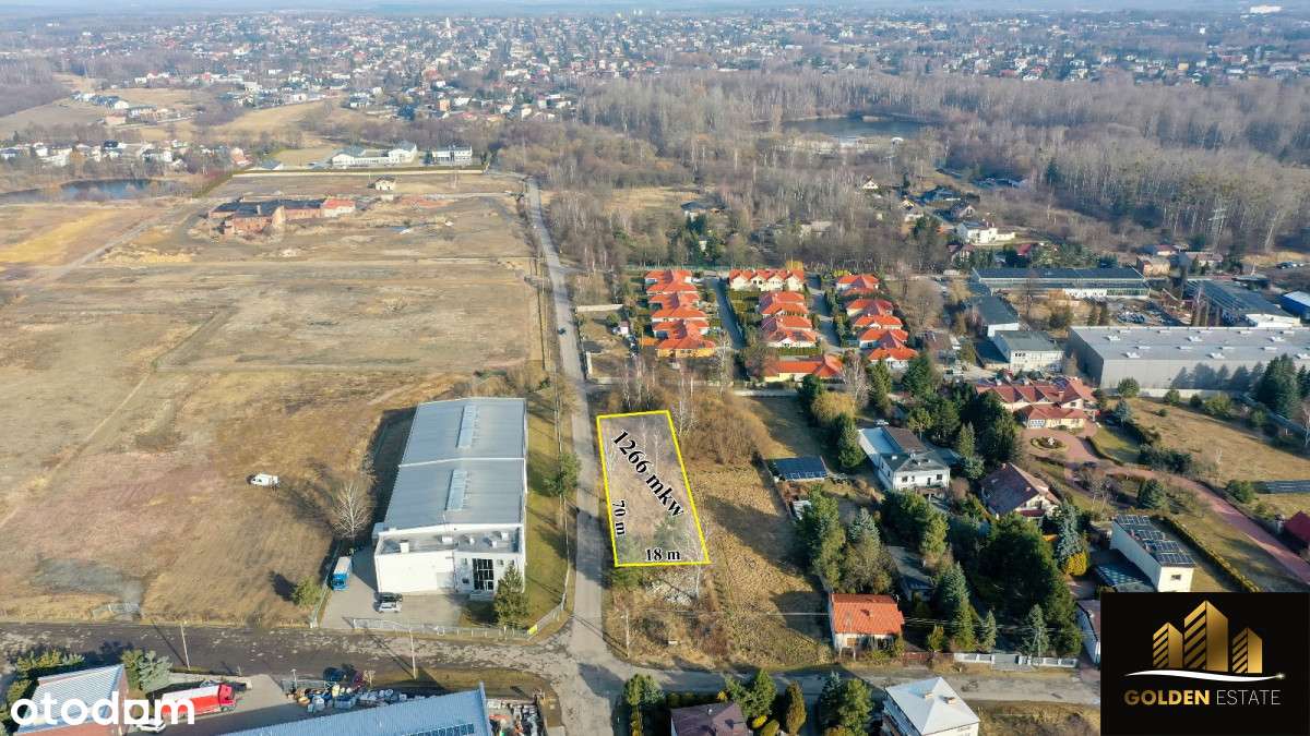 Park lisiniec, działki budowlane w pobliżu. - Pełny obrazek: 2/7