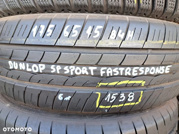 Opona 175 65 15 84H Dunlop SP Sport Fastresponse Nr 1538 - 1