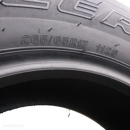 4 x BRIDGESTONE 265/65 R17 112S Dueler H/T M+S Lato 2018 NIEUŻYWANE - 7