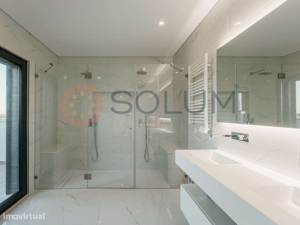 Penthouse de Luxo com piscina - Montijo-46