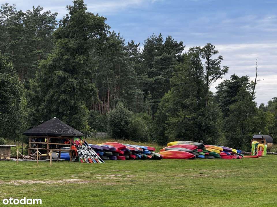 Piękne działki przy popularnym spływie kajakowym Kajaki jest Radość-3