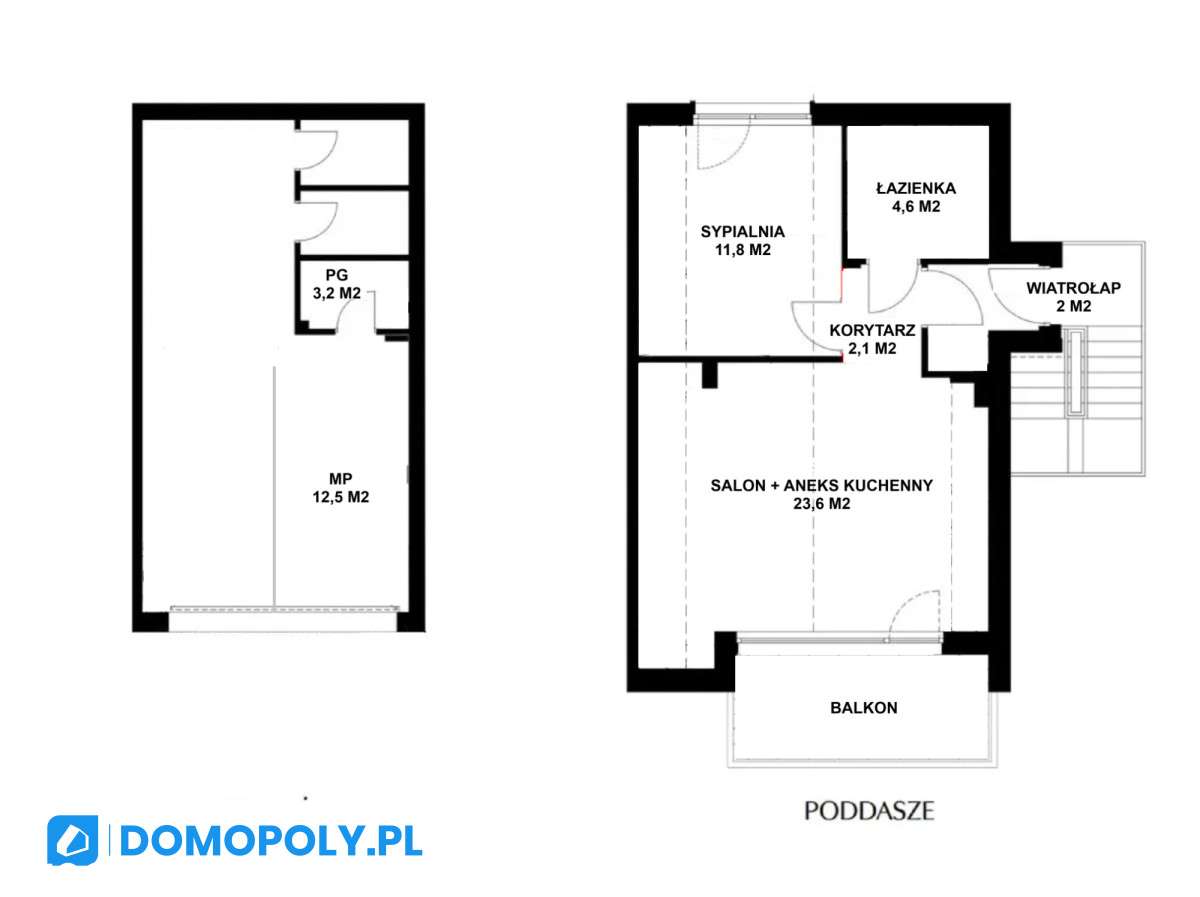 Taras | Panoramiczne okna | Garaż | Od południa - Pełny obrazek: 4/4