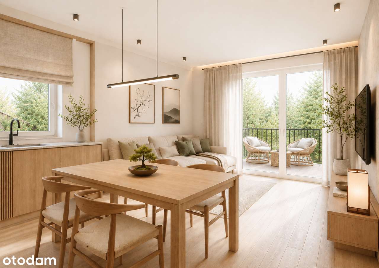 Mieszkanie z balkonem i poddaszem o powierzchni 59,07 m2-9