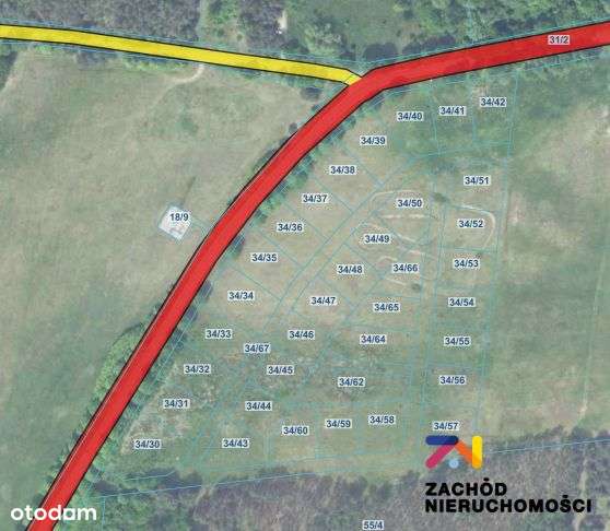 Działki na os. Na Rozdrożu w Łazie na - Pełny obrazek: 5/5