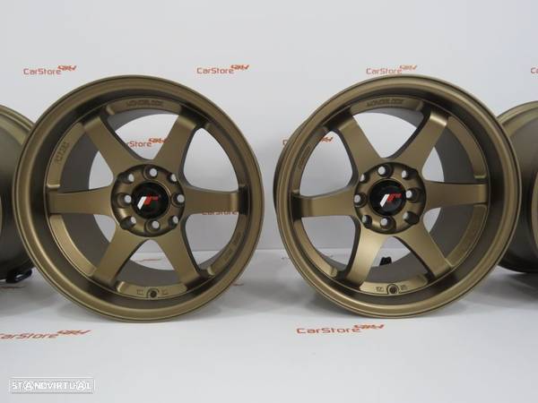 Jantes Japan Racing  JR3 15x8 ET25 4x100/114 Anodized Bronze - 2