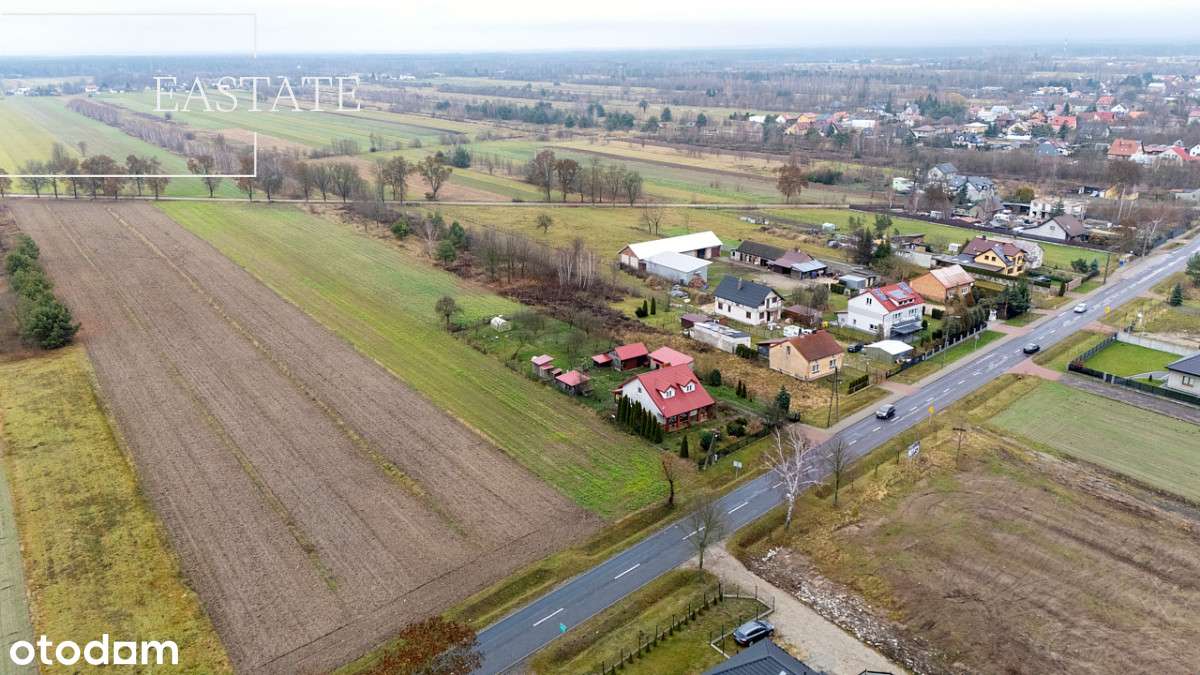 Działka 3700 m² z mediami przy głównej drodze - Pełny obrazek: 5/8