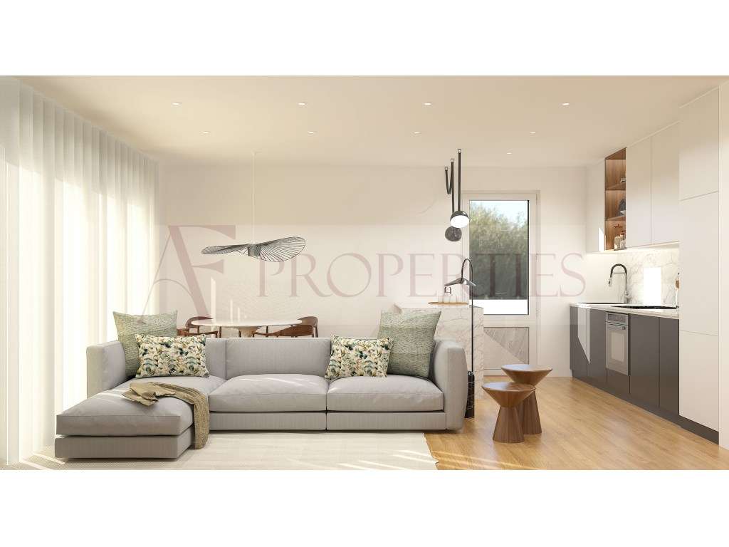 Moradia T3 em construção com garagem e espaço exterior-3